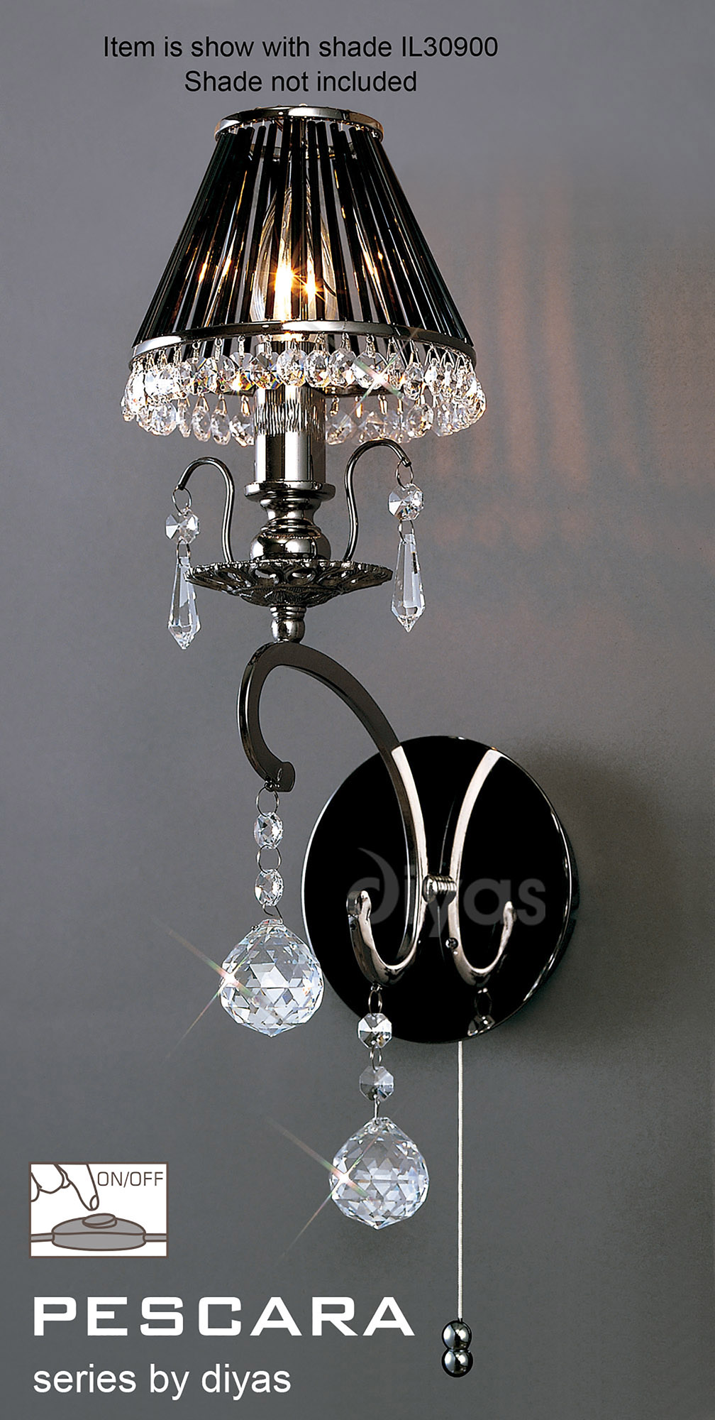 Pescara Crystal Wall Lights Diyas Contemporary Crystal Wall Lights Pescara Crystal Wall Lights Diyas Contemporary Crystal Wall Lights